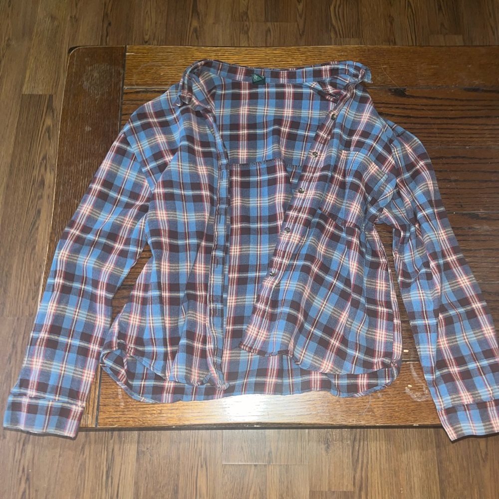 Wild Fable blue flannel